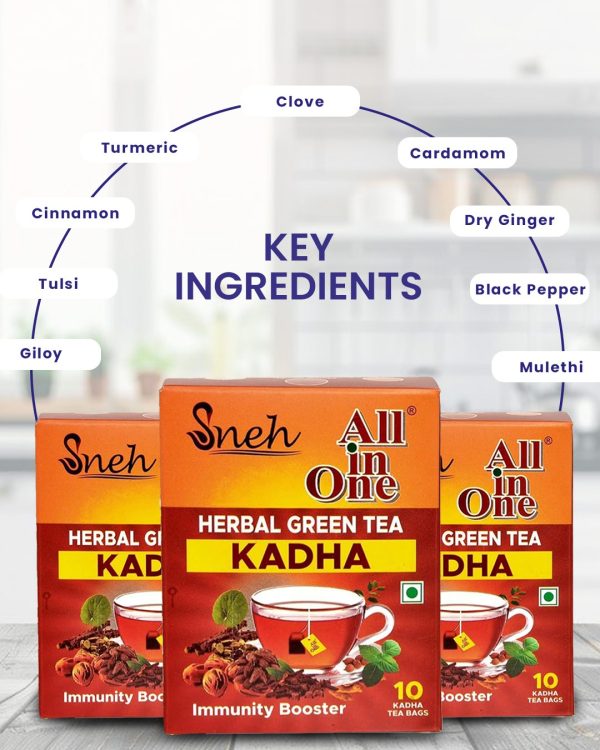 Herbal Green Tea Kadha (Immunity Booster ) - Image 2