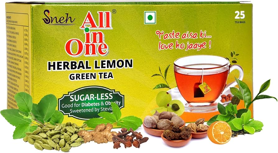 Sneh All In One Lemon Green Tea