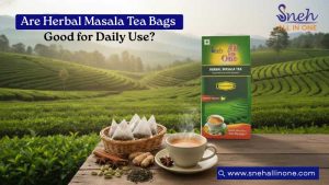 Herbal Masala Tea Bags for Daily Use