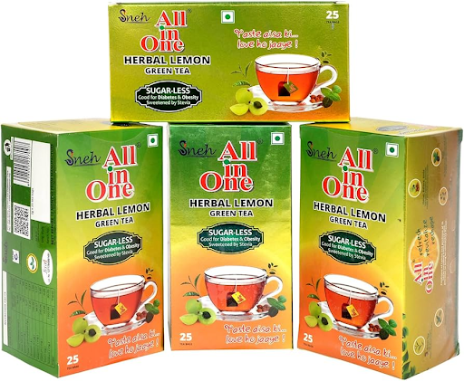 Herbal Lemon Green Tea Blend