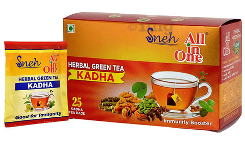 Sneh Green Tea Kadha - Herbal Wellness Blend