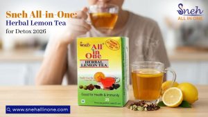 Sneh All-in-One Herbal Lemon Tea for Detox 2026