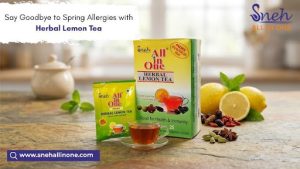 Spring Allergy Relief with Herbal Lemon Tea