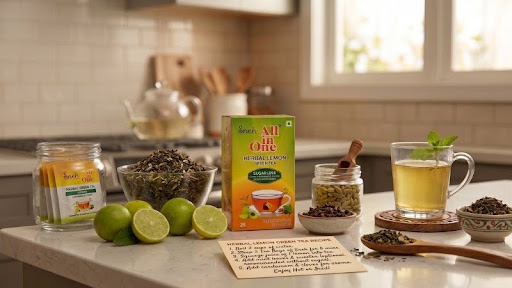 Herbal Lemon Green Tea Recipe