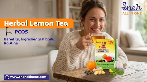 Herbal Lemon Tea for PCOS