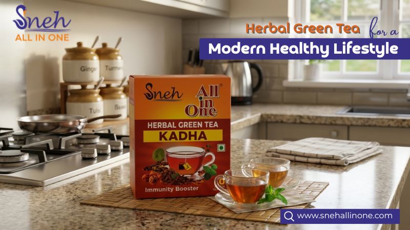 Herbal Green Tea for modern lifestyle