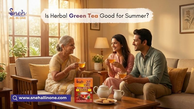 herbal green tea