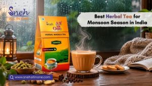 SNEH All In One Herbal Masala Tea for monsoon season