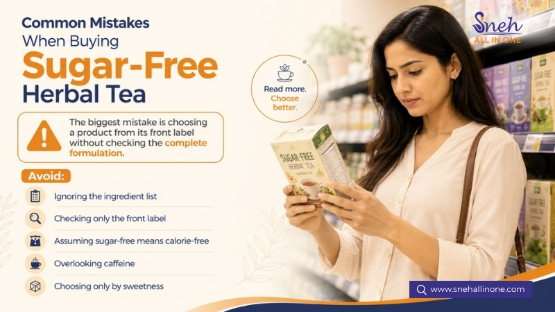 Common Mistakes When Buying Sugar-Free Herbal Tea