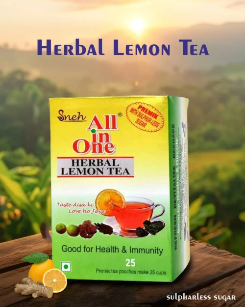 Herbal Lemon Tea for Hormonal Health