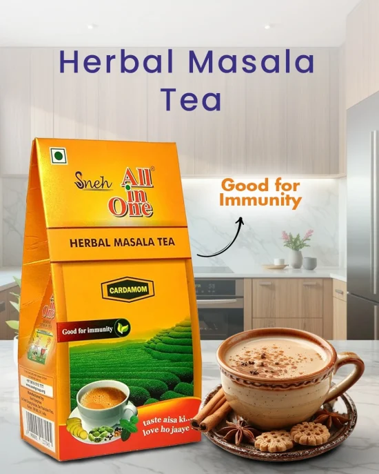 Sneh All-In-One Herbal Masala Tea (1)